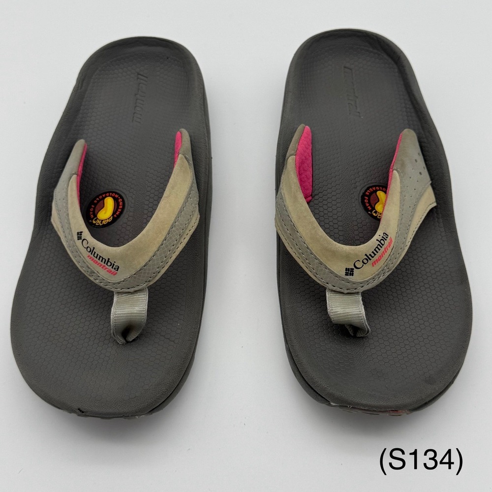 Columbia Women's Montrail Molokini Recovery Sandals Sz 6 Thermo‎ Moldable Foam